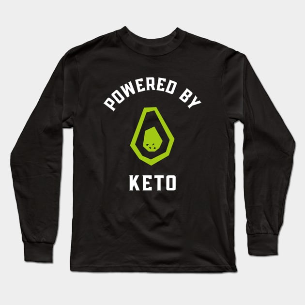 Powered By Keto Long Sleeve T-Shirt by OldCamp